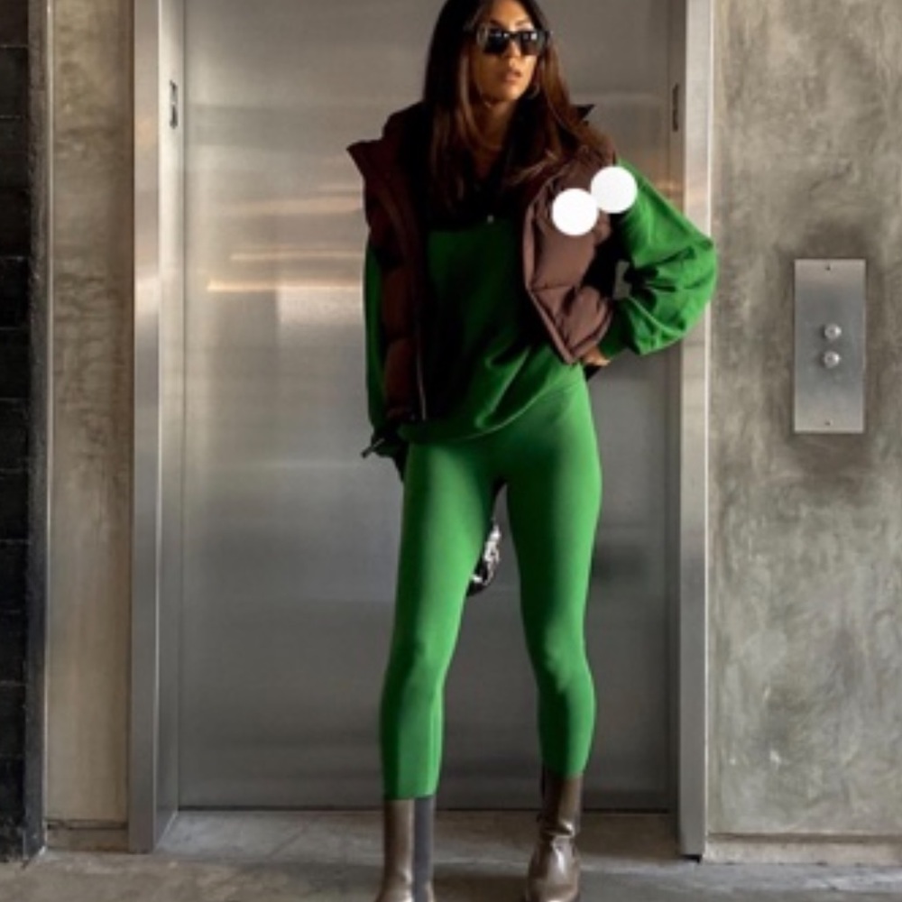 Aritzia green leggings